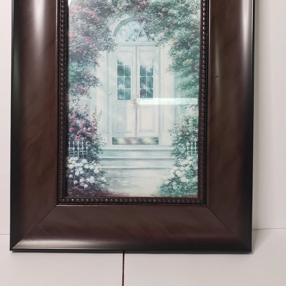 Liberty hall, Thomas Kinkade, Alcott Hill, wooden, picture wall hanging.   108